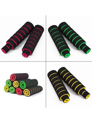 Elcik Süngeri + Manet Süngeri 4'lü Set Sünger Bisiklet Elciği El Tutamacı