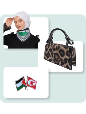 3'lü El Çantası ve Filistin Aksesuarları Seti SE100003