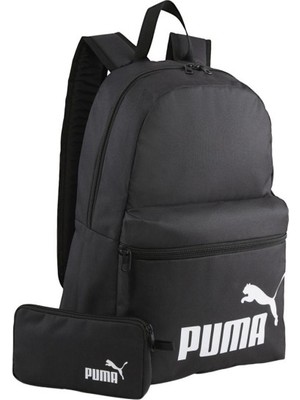 Puma Phase Backpack Set Siyah Renkli Fonksiyonel Tasarım Günlük Kullanım İçin İdeal Model