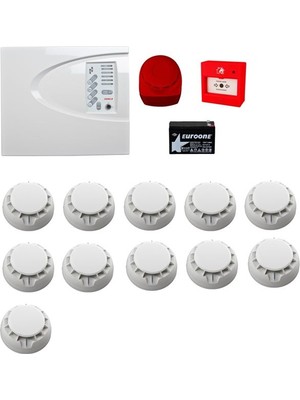 Teletek Yangın Alarm Sistemi Seti 11 Li