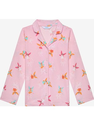 Penti Kız Çocuk Fairy Gömlek Pijama Takımı