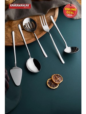 Kahramanlar Bahar 5 Parça Servis Takımı