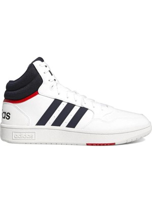 adidas Hoops 3.0 Mid Mens Sneaker White Erkek Günlük Spor Ayakkabı Beyaz