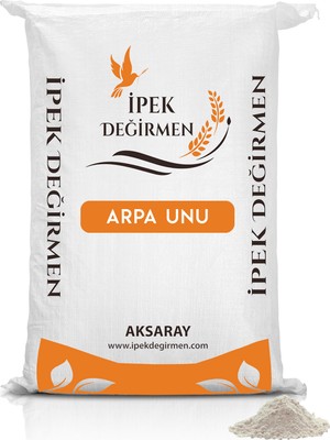 İpek Değirmen 15 KG Doğal Katkısız Tam Arpa Unu Taş Değirmen Köy Unu