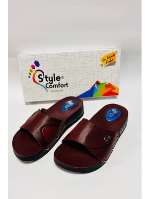 Style Comfort Jelli Topuk Terlik Cırtlı