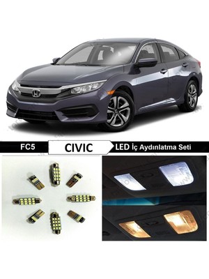 Honda Civic Fc5 LED Iç Aydınlatma Seti