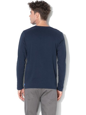 Jack & Jones Erkek Sweatshırt 12161385-NAVY