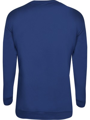 Jack & Jones Erkek Sweatshırt 12188040-BLUE