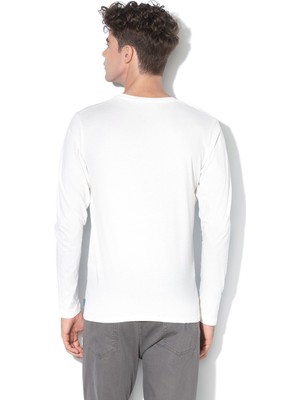 Jack & Jones Erkek Sweatshırt 12161385-CLOUD