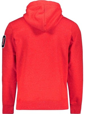 Jack & Jones Erkek Sweatshırt 12143350-FIERY-RED