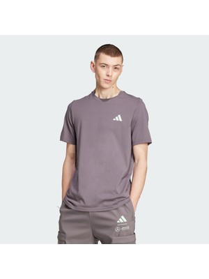 Adidas Performance JY3032 Mercedes - AMG Petronas Formula One Team Premium Woven Graphic Tee