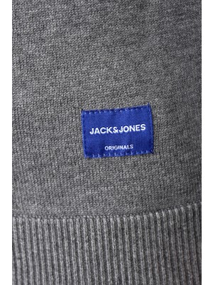 Jack & Jones Erkek Sweatshırt 12157614-GREY