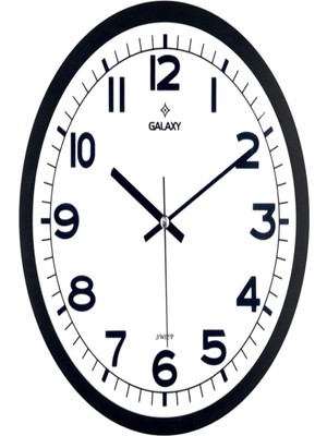 Galaxy Duvar Saati Siyah 216-K