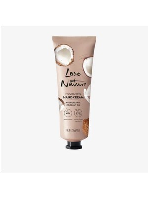 Oriflame Love Nature Hindistan Cevizi Yağı İçeren Nemlendirici El Kremi