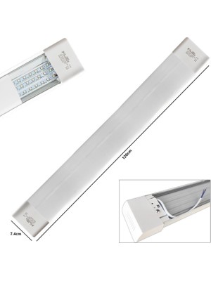 LED Bant Armatür 220V 72W 120CM Beyaz Hıghtek HT-0010