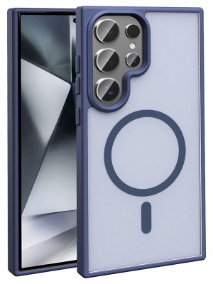 Zore Galaxy S25 Ultra Kılıf Magsafe Şarj Özellikli Mat Arka Yüzey Sio Kapak