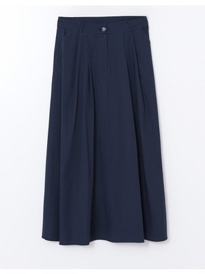 Lcwaıkıkı Classic Standart Fit Poplin Kadın Etek