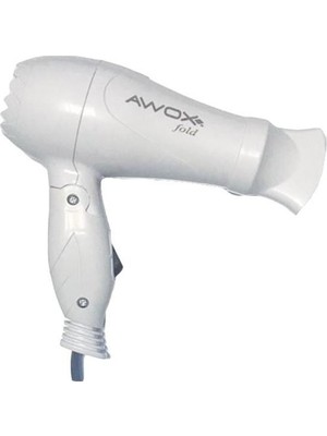 Awox Fold Katlanabilir Seyahat Tipi Saç Kurutma Makinesi 800W – İyon Teknolojili, Soğuk Hava ve 2 Hız Ayarı, Ergonomik
