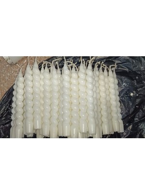 Burgulu Mum Vanilya Kokulu 6lı Set