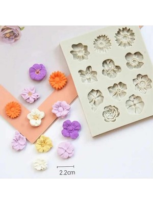 Ipek Hobi Çiçek Cenneti Silikon Kalıp