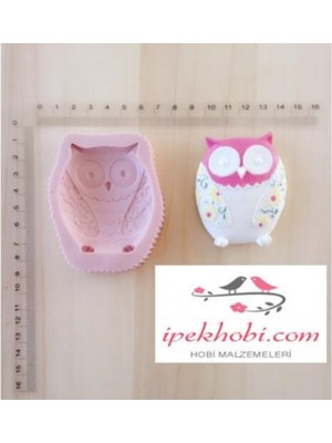 Ipek Hobi Baykuş Silikon Kalıp