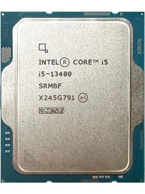 Intel Core I5 13400 30MB 10çekirdekli O/b UHD VGA 1700P 65W Kutusuz+Fansız