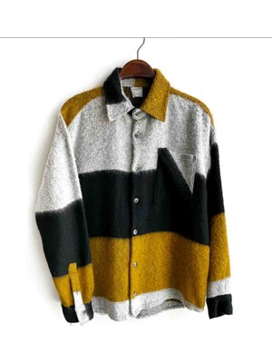 Erkek Günlük Uzun Kollu Owersize Premium Kalite Pamuk Materyeli Olan Tam Kışlık Tek Cepli Oduncu Gömlek