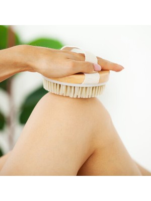 Kapamarka Doğal At Kılı Organik Banyo Fırçası