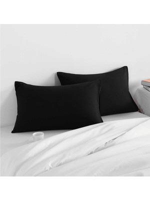 Coton Kumaş 2 Li Yastık Kılıfı Iki Adet Yumuşak Pamuklu Yatık Kılıfıları