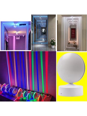 LED Duvar Lambası Pencere Pervazı Işığı Rgb Işıklar Ev Kapı Çerçevesi Koridor Balkon Garaj Otel Aydınlatma Dekoratif Işıklar 12W (Yurt Dışından)