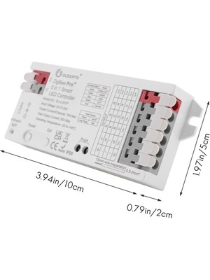 Gledopto Zigbee 3.0 LED Kontrol Cihazı 5'li 1 Kısıcı 12V 24V 20A Rgb/rgbw/rgbcct/cct LED Şerit Işık Alexa Tuya Akıllı Uygulama (Yurt Dışından)