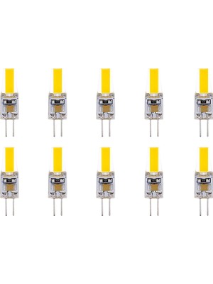 10 Adet Mini G4 LED Cob Lamba 3W Ampul Mum Işıkları Avize Spot Işığı Için 30W 40W Halojen Değiştirin, AC220V Sıcak Beyaz (Yurt Dışından)