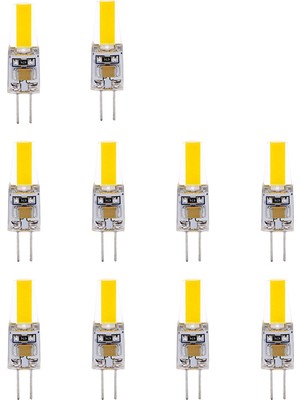 10 Adet Mini G4 LED Cob Lamba 3W Ampul Mum Işıkları Avize Spot Işığı Için 30W 40W Halojen Değiştirin, AC220V Sıcak Beyaz (Yurt Dışından)