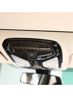 Bmw 5 6 Serisi Gt/x3/x4 X5 G30 Araç Iç Mekan Sticker Aksesuarları Için Karbon Fiber Ön Okuma Lambası Paneli Kapağı Döşemesi (Yurt Dışından)