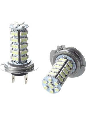 2 Araç Araç H7 3528 Smd 68 LED Ampul Lamba 12V (Yurt Dışından)