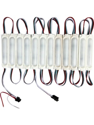 WS2811 LED Modülü Cob DC12V Su Geçirmez IP68 Dijital Renkli LED Işık Dizisi (Yurt Dışından)