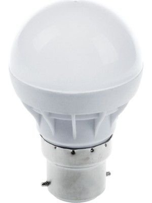 B22 Enerji Tasarruflu LED Ampul Işık Lambası 220V 3W Soğuk Beyaz Yeni Taklit Seramik) (Yurt Dışından)