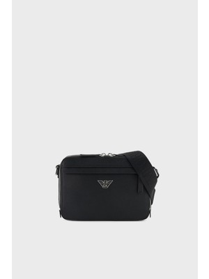 Emporio Armani Logolu Çıkarılabilir Askılı Çanta Erkek Çanta EM001186 AF13805 UC001