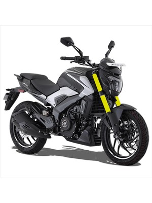 Bajaj Dominar 250-400 Amortisör Neon Sarı (Yeşil) Kaplama Sticker Etiket Modeli