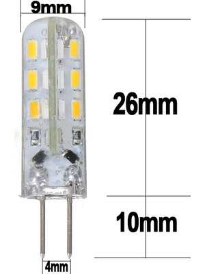 Unfathomable 15X G4 1.5W LED Ampul Halojen Ampul Değiştirin 12V Smd LED Işık Ampul Lambalar (Yurt Dışından)