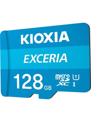 Kioxia 128GB Exceriag2 Micro SDXC U1 V30 4K 100-50 MicroSD Kart