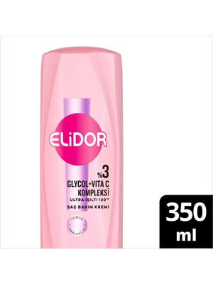 Elidor Saç Bakım Kremi Ultra Işıltı Yoğun Parlaklık 350 ml