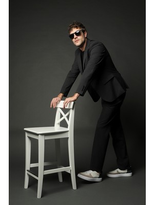 Kiğılı Süper Esnek Takım Elbise Marengo Renk Erkek Slim Fit Modeli ile Konforlu Şıklık