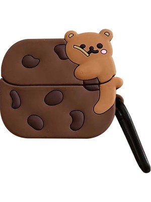 Microsonic Samsung Galaxy Buds 3 Pro Kılıf Cartoon Figürlü Silikon Crtn-Fgr-Krby-Br