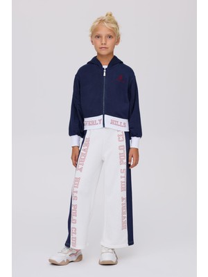 Beverly Hills Polo Club Kız Çocuk Lacivert Eşofman Üstü