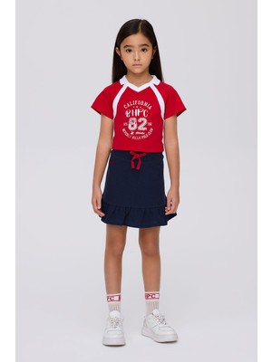 Beverly Hills Polo Club Bg Store Kız Çocuk Lacivert Etek