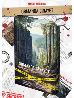 Dükkan Design Dedektiflik Cinayet Çözme Oyunu - Ormanda Cinayet