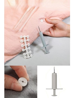 Nevresim Yorgan Çarşaf Kılıfı Sabitleme Düğme Seti