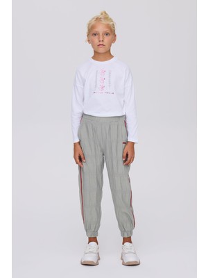Beverly Hills Polo Club Bg Store Kız Çocuk Gri Melanj Eşofman Altı