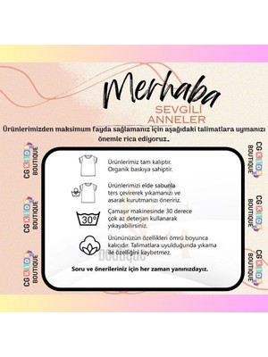 Kuromi Modelli Kot Pantolon Nakışlı 2li Takım Kız Çocuk